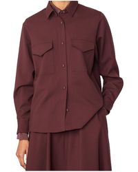 Officine Generale - Button-Down Long-Sleeved Shirt - Lyst