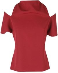 FEDERICA TOSI - Off-The-Shoulder T-Shirt - Lyst