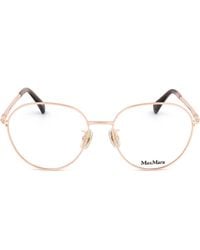 Max Mara - Pantos Frame Glasses - Lyst