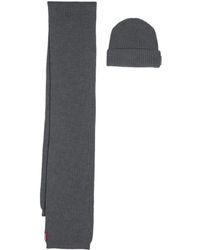 DSquared² - Logo Patch Scarf-Beanie Set - Lyst