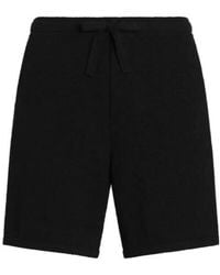 Dolce & Gabbana - Drawstring Knitted Shorts - Lyst