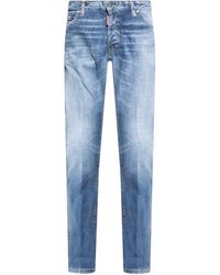 DSquared² - Cool Guy Logo Patch Denim Jeans - Lyst