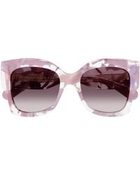 Chloé - Chloé Eyewear Oversize Frame Sunglasses - Lyst