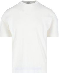 Caruso - Crew Neck T-Shirt - Lyst