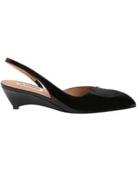 Jil Sander - Pointed Slingback Wedge Pumps - Lyst
