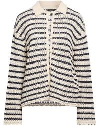 Rag & Bone - Striped Long-Sleeve Knit Sweater - Lyst