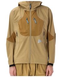 and wander - Panelled Hooded Performance Jacket - Lyst
