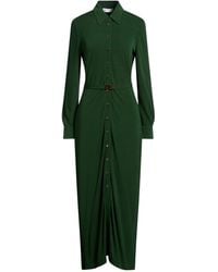 Tory Burch - Solid Color Long Sleeve Shirt Dress - Lyst