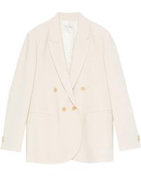 forte_forte - Double-Breasted Blazer - Lyst