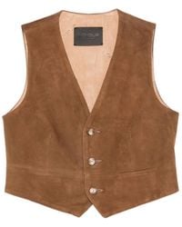 Dondup - V-Neck Waistcoat - Lyst