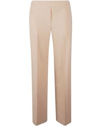 D.exterior - Centre-Crease Tailored Trousers - Lyst
