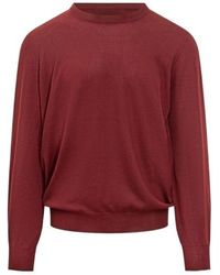 Brunello Cucinelli - Round-Neck Sweater - Lyst