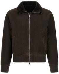 Giorgio Brato - Long-Sleeve Bomber Jacket - Lyst