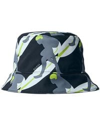 Gucci - Allover Surfer-Print Bucket Hat - Lyst
