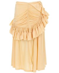Dries Van Noten - Ruffled Skirt - Lyst