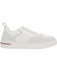 Loro Piana - Round-Toe Lace-Up Sneakers - Lyst