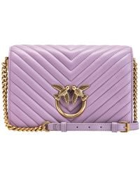 Pinko - Love Click Classic Crossbody Bag - Lyst