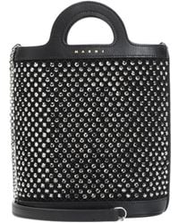 Marni - Embellished Top Handle Bag - Lyst