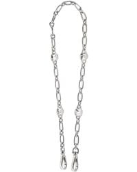 Fendi - Palladium-Colored Metal Shoulder Strap - Lyst