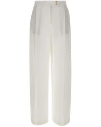 Eleventy - Pleated Palazzo Pants - Lyst