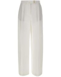 Eleventy - Pleated Palazzo Pants - Lyst