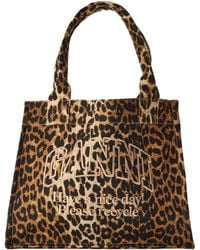 Ganni - Open-Top Handbag - Lyst