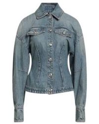 Sportmax - Denim Outerwear - Lyst