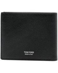Tom Ford - Logo Printed Bi-Fold Wallet - Lyst