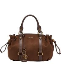 Liu Jo - Logo Charm Tote Bag - Lyst
