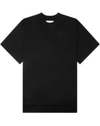 Sacai - Crew Neck Short-Sleeved T-Shirt - Lyst