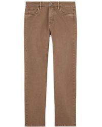 Loro Piana - Logo Patch Straight-Leg Trousers - Lyst