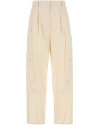 Max Mara - Duomo Pleated Button-Detailed Trousers - Lyst