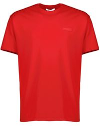 Givenchy - Logo Patch Crewneck T-Shirt - Lyst