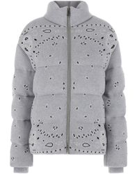 Alanui - Bandana Printed Zip-Up Jacket - Lyst