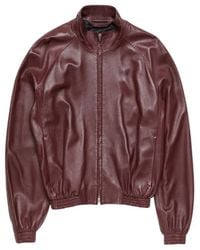 Acne Studios - Full-Zip Leather Jacket - Lyst