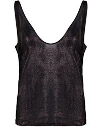 Tom Ford - Metallic-Effect Tank Top - Lyst