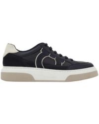 Ferragamo - Gancini Low-Top Sneaker - Lyst