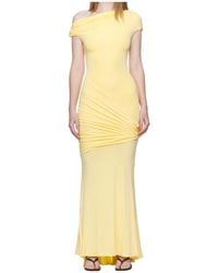 Paris Georgia Basics - Pascal Asymmetrical Draped Dress - Lyst