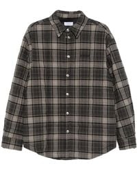 Off-White c/o Virgil Abloh - Checked Button-Up Shirt - Lyst