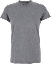 Dolce & Gabbana - Logo Embroidered Crewneck T-Shirt - Lyst