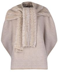 Fabiana Filippi - Scarf Style Jacket - Lyst