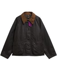 Barbour - X Paul Smith Corduroy-Collar Jacket - Lyst