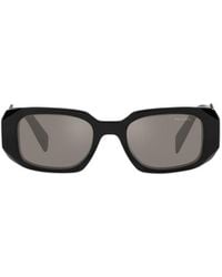 Prada - Eyewear Rectangular Frame Sunglasses - Lyst