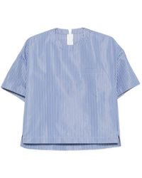 Sacai - Striped Shirt - Lyst