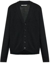 Palm Angels - V-Neck Cardigan - Lyst