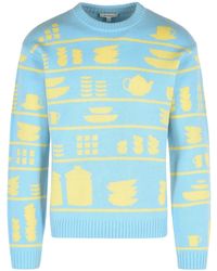 JW Anderson - Jw Anderson Crockery Jacquard Jumper - Lyst