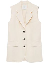 Anine Bing - Sara Notched-Lapels Vest - Lyst