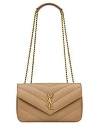 Saint Laurent - Loulou Small Leather Bag - Lyst