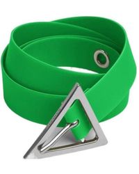 Bottega Veneta - Triangle Buckled Belt - Lyst