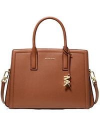 MICHAEL Michael Kors - Laila Medium Satchel Bag - Lyst